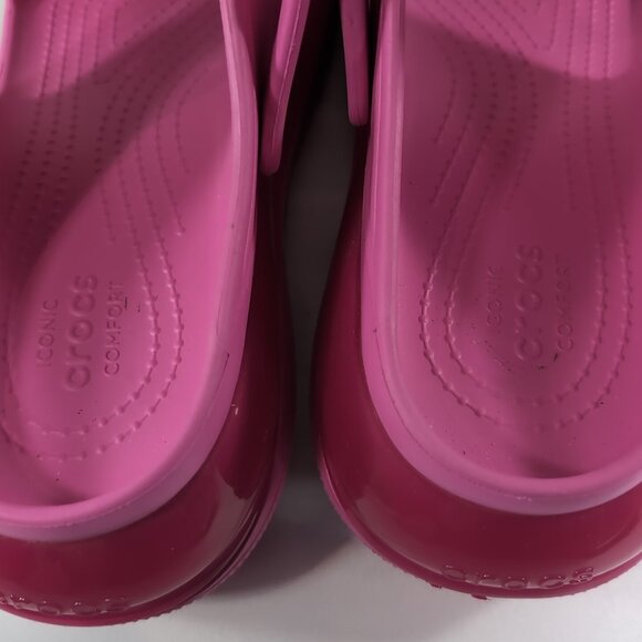 Crocs Classic Mega Crush Juice Pink Unisex Sandals 11 M11/W12.5 207989 Platform - Picture 13 of 16